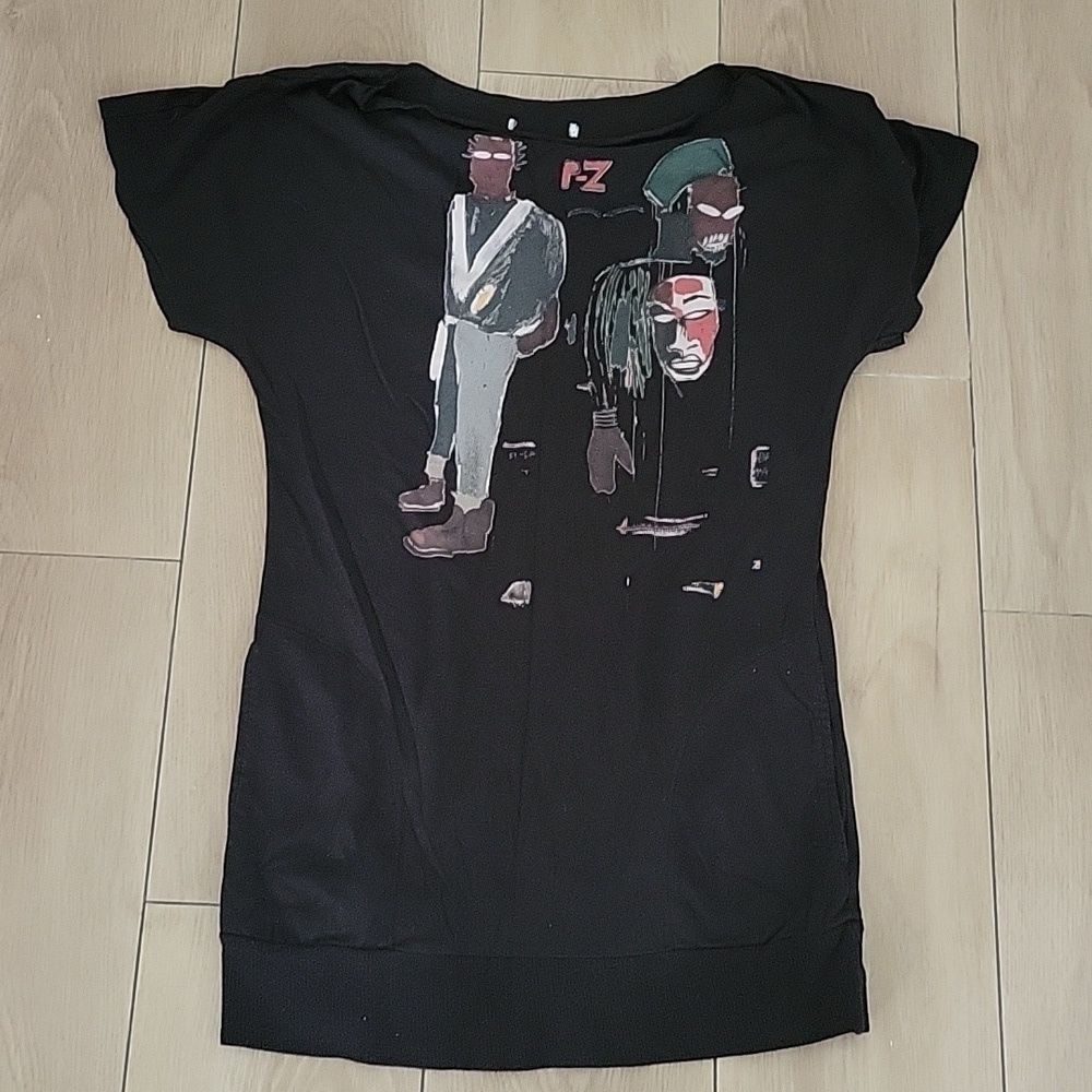 Jean Michel Basquiat BLACK COTTON TOP M